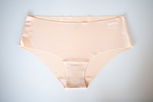 BYOU Seamless Hipster - Jessica Rose Collab - Beige